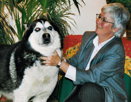 Ossau le Malamute et moi